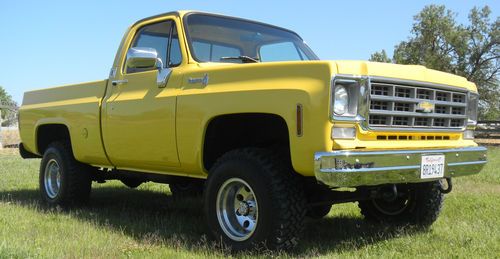 1973 chevrolet 4x4 short bed 1/2 ton