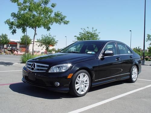 2008 mercedes c300 4matic awd 29k loaded navi bluetooth sunroof leather l@@k now