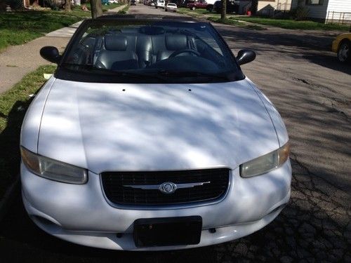 1999 chrysler sebring jxi convertible 2-door 2.5l