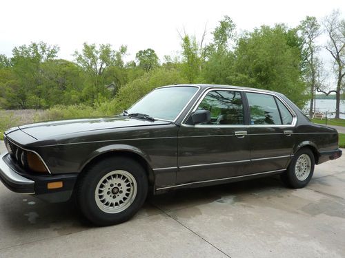 1986 bmw 735i base sedan 4-door 3.5l