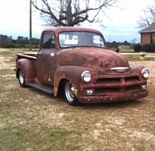 1954 chevy pick up 400 v8 700r4 trans, solid l@@k great driver