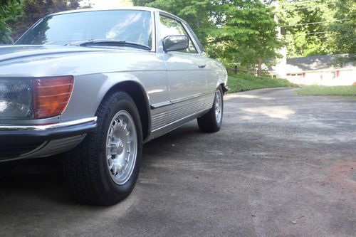 1979 mercedes benz 280slc automatic, european/imported 2009, one owner, pristine