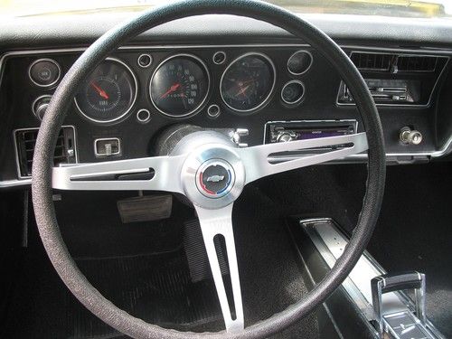 1971 Chevrolet Chevelle SS Placer gold 355 wheel disc brakes Recent Restoration, image 9