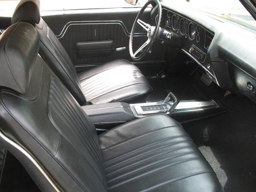 1971 Chevrolet Chevelle SS Placer gold 355 wheel disc brakes Recent Restoration, image 13