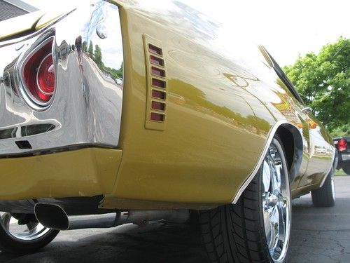 1971 Chevrolet Chevelle SS Placer gold 355 wheel disc brakes Recent Restoration, image 20