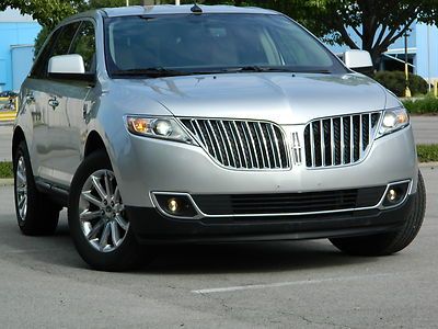 2011 lincoln mkx awd leather heated ac seats sync  back en camera clear rebuilt