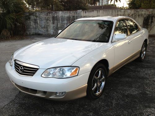 02 mazda millenia s - supercharged - perfect autocheck - leather - sunroof