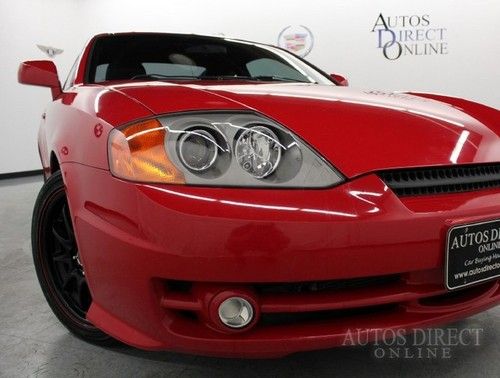 We finance 03 tiburon gt v6 5-speed clean carfax sunroof alpine cd low miles