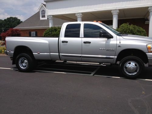 2006 dodge 3500, 5.9, 4x4, 4 door, drw, automatic