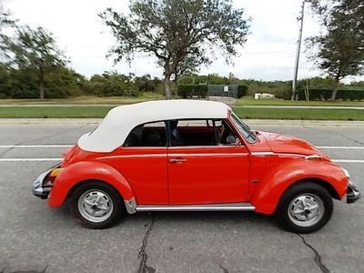 79 vw bug- fuel injected cabriblet original excellent shape- drive it home!