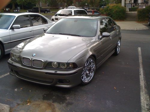 2002 bmw m5 sport sedan 4-door 5.0l