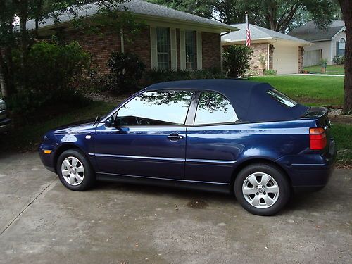 Buy used 2002 Volkswagen Cabrio GLX Convertible 2-Door 2.0L in DeLand ...