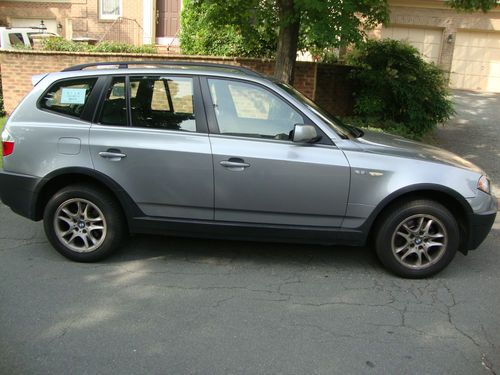 2004 bmw x3 2.5i sport utility 4-door 2.5l... 96 points on autocheck!!