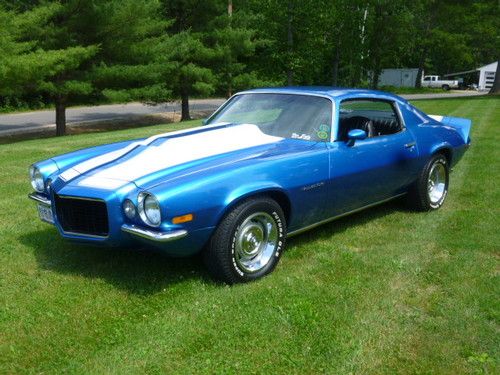 1972 camaro split bumper # matching - a/c  (video)