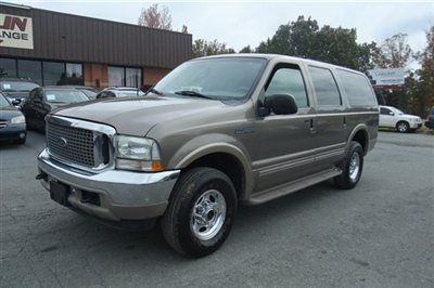 2002 ford excursion limited,7.3l diesel,four wheel drive,leather seats 4 dr suv