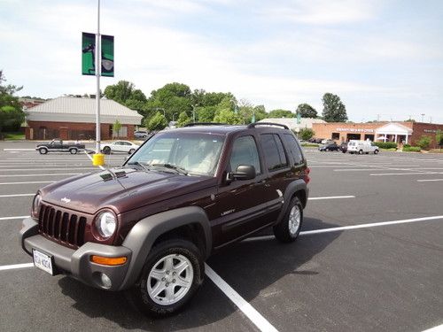 2004 jeep liberty sport sport utility 4-door 3.7l