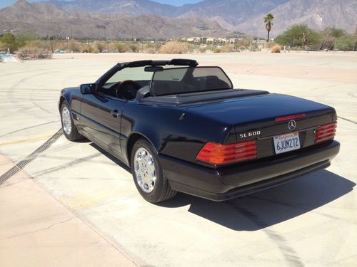 1995 mercedes-benz sl600 base convertible 2-door 6.0l