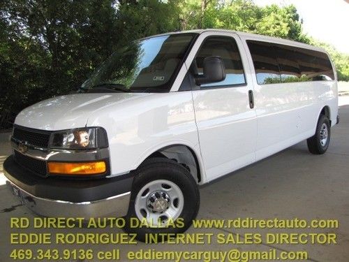 2012 chevrolet express lt passenger van 1,300 original miles