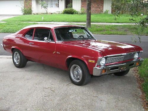 1971 chevrolet nova ss 350 4spd recent restoration