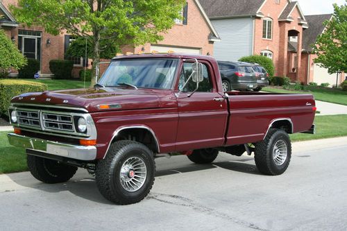 1972 ford f-250, 4x4, built 390, 4 spd man, restored, super sharp, calif clean!