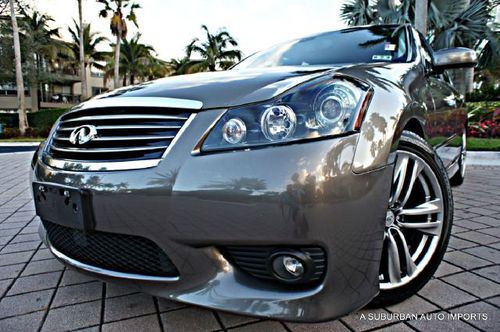 2008 infiniti m45 s sport one owner nav dvd player 19"rims premium clean carfax