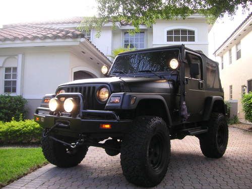 2004 jeep wrangler rubicon sport utility 2-door 4.0l