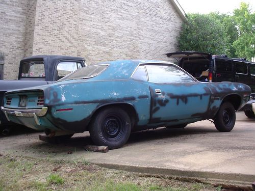 1970 plymouth cuda rare find