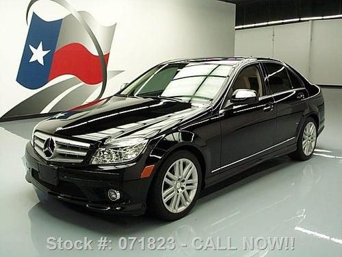 2009 mercedes-benz c300 sport automatic sunroof 51k mi texas direct auto