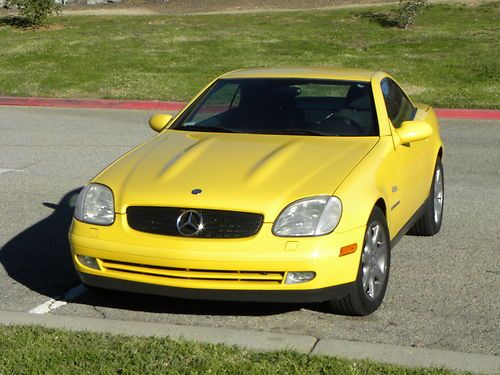 1998 mercedes-benz slk230 kompressor convertible 2-door 2.3l