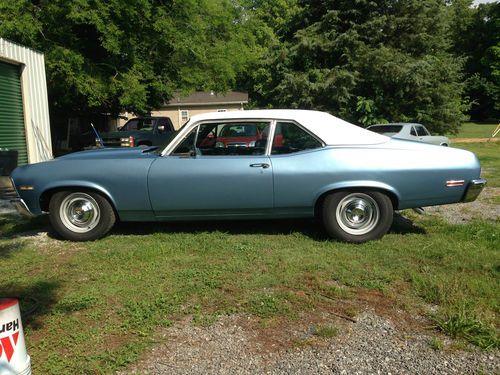 1970 chevrolet nova base coupe 2-door 5.7l