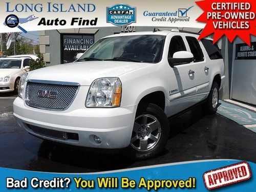 07 gmc yukon denali xl leather dvd running boards xm sunroof heated rear seats