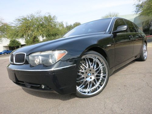 Custom 22inch whls heated cooled seats serviced loaded like 750li 05 06 07 03
