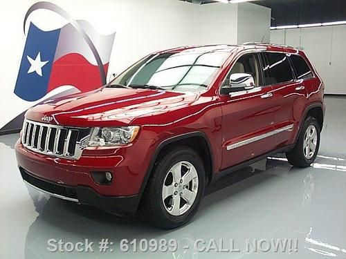 2011 jeep grand cherokee ltd pano sunroof hemi nav 36k texas direct auto