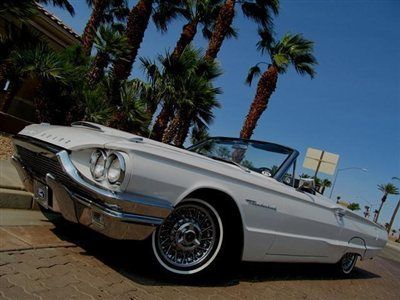 1964 ford thunderbird retractable original mile california t bird no reserve