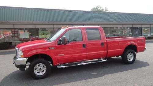 F-250 super duty lariat 4x4 crew cab 6.0l powerstroke turbo diesel no reserve