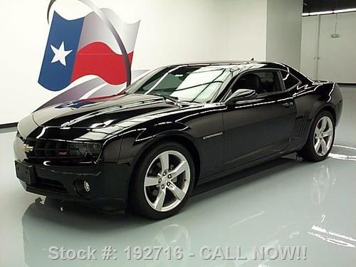 2010 chevy camaro 2lt rs sunroof htd seats 20's 56k mi texas direct auto