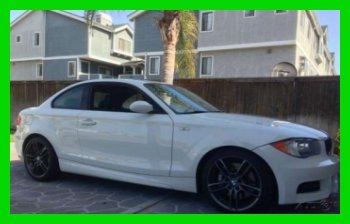 2009 bmw 135i turbo 3l i6 24v manual rwd coupe sport pkg. premium california