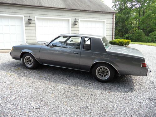 1987 buick regal limited coupe 2-door 3.8l t-type turbo