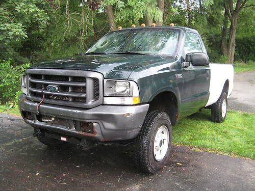 2003 ford f 250 super duty 4x4 auto ac 5.4 v8 f350 spring low miles! tow package