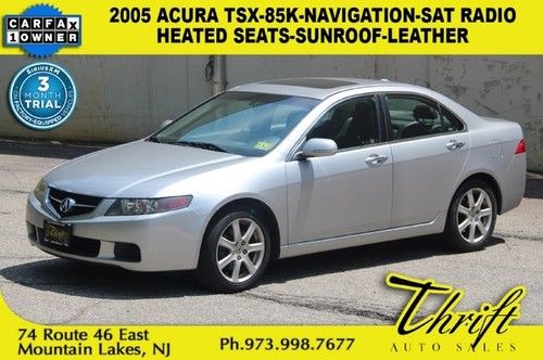 2005 acura tsx-85k-navigation-sat radio-heated seats-sunroof-leather