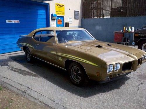 1970 pontiac gto judge numbers matching phs documented ram air 3 standard