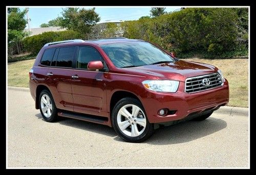 2010 toyota highlander limited, leather, sunroof, call/txt (214) 435-2917