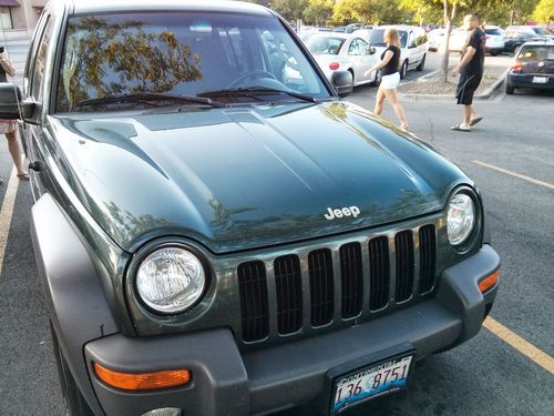 2002 Jeep Liberty Limited Sport Utility 4-Door 3.7L Green, US $7,500.00, image 3