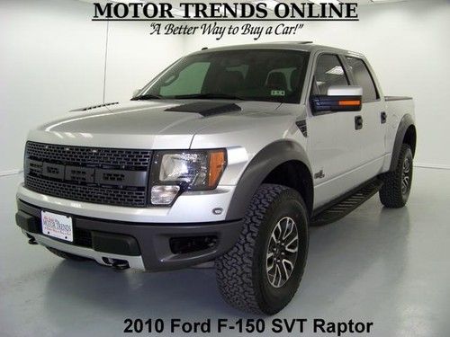 Svt raptor navigation front rear camera crewcab htd ac seats 2012 ford f150 5k