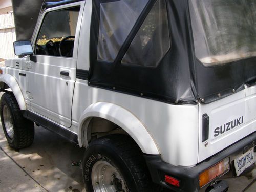 1992 suzuki samurai jl sport utility 2-door 1.3l