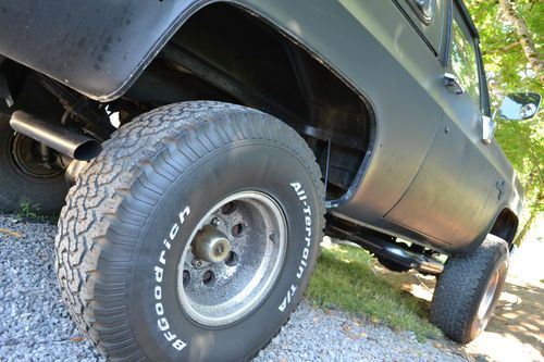 1984 Chevrolet K5 Blazer Custom 6.2L DIESEL Stealth Black CLEAN, image 23