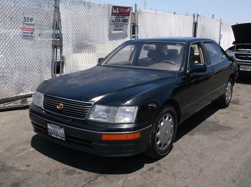 1996 lexus ls400, no reserve