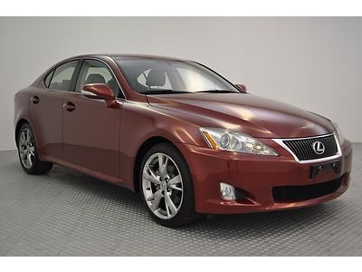Lexus is250 clean carfax leather low miles great condition ~no reserve~