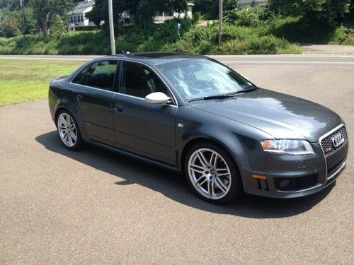 2007 audi rs4 base sedan 4-door 4.2l daytona grey