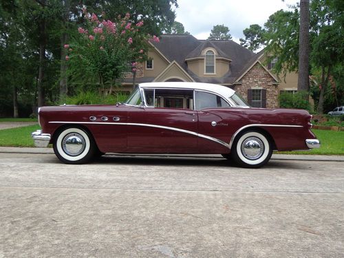 1954 buick century 2 door hardtop, 55.56 332 v8 220 hp auto